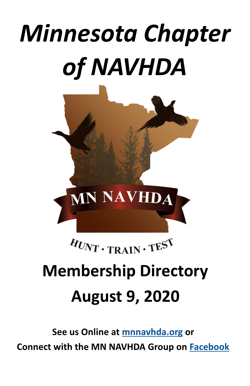 Minnesota Chapter of NAVHDA