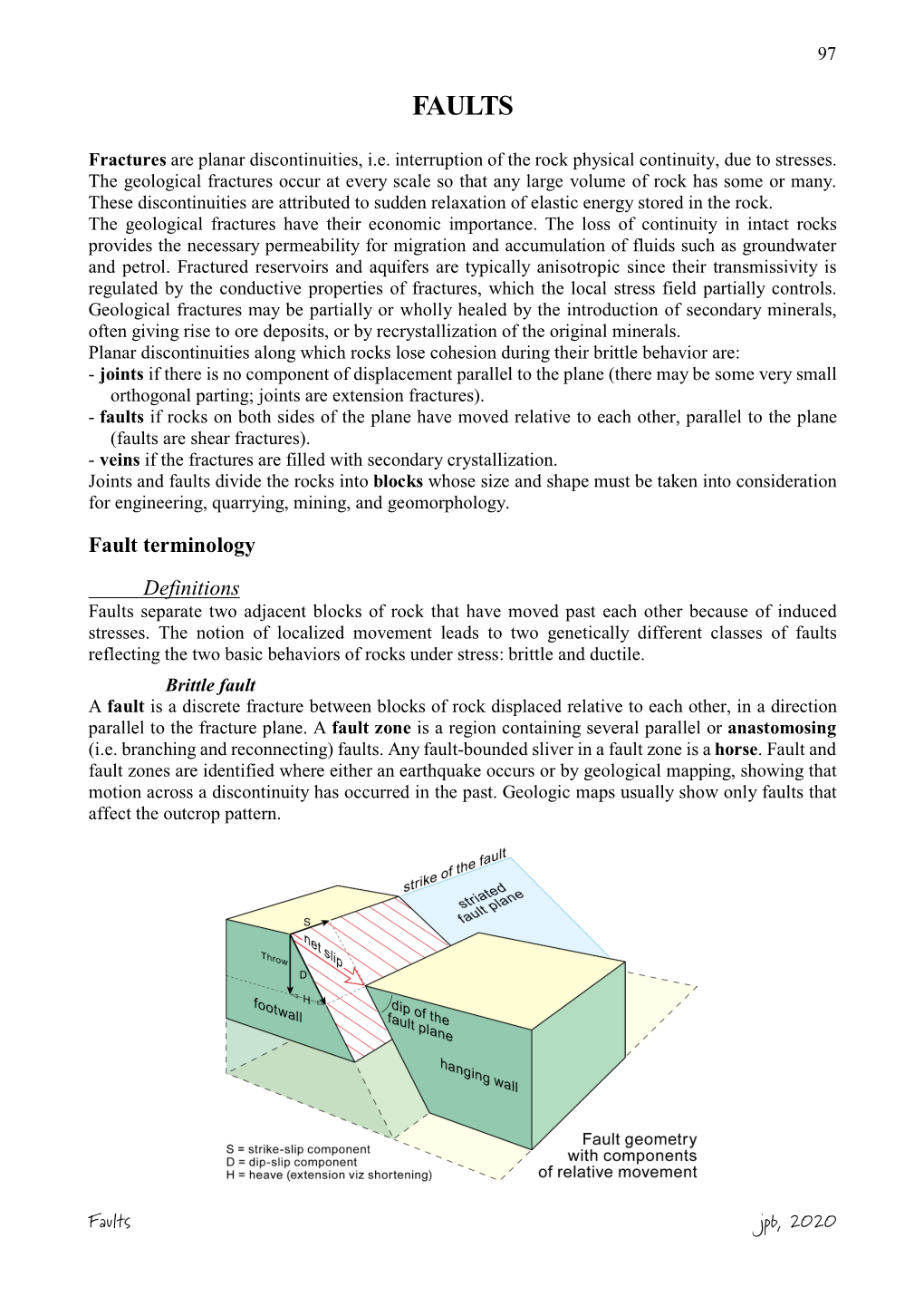 Faults and Joints