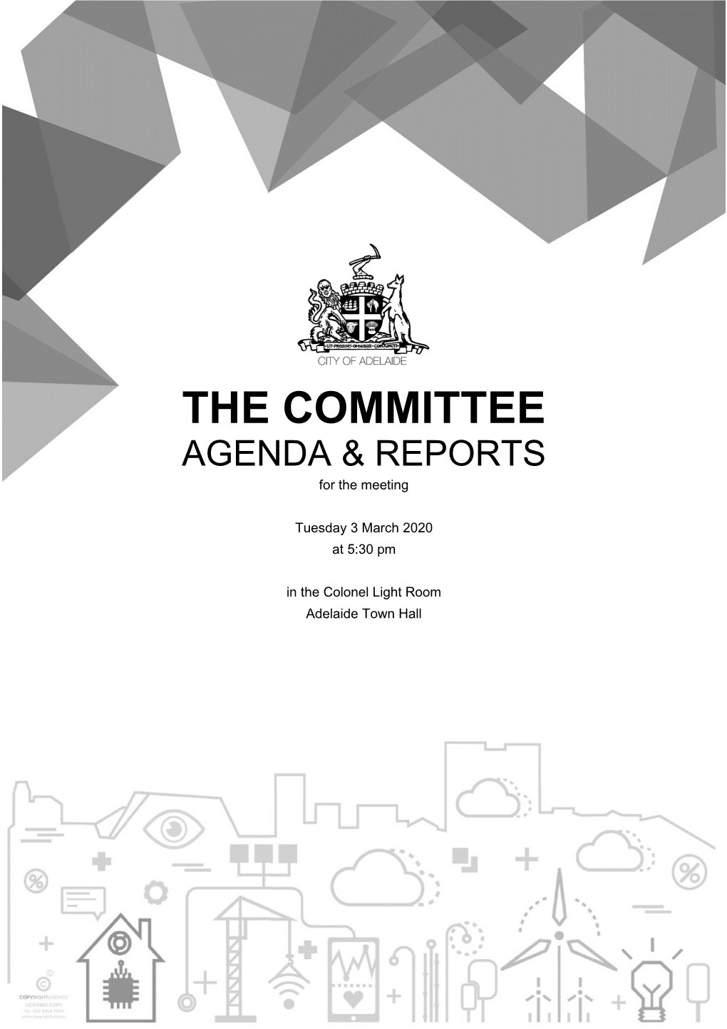 THE COMMITTEE AGENDA & REPORTS for the Meeting