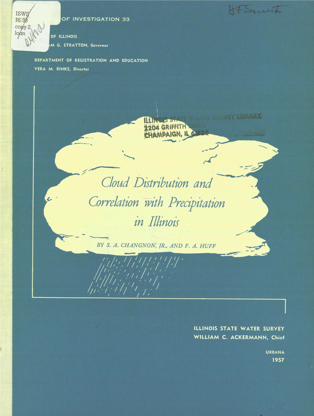 Cloud Distribution and Correlation with Precipitation in Illinois