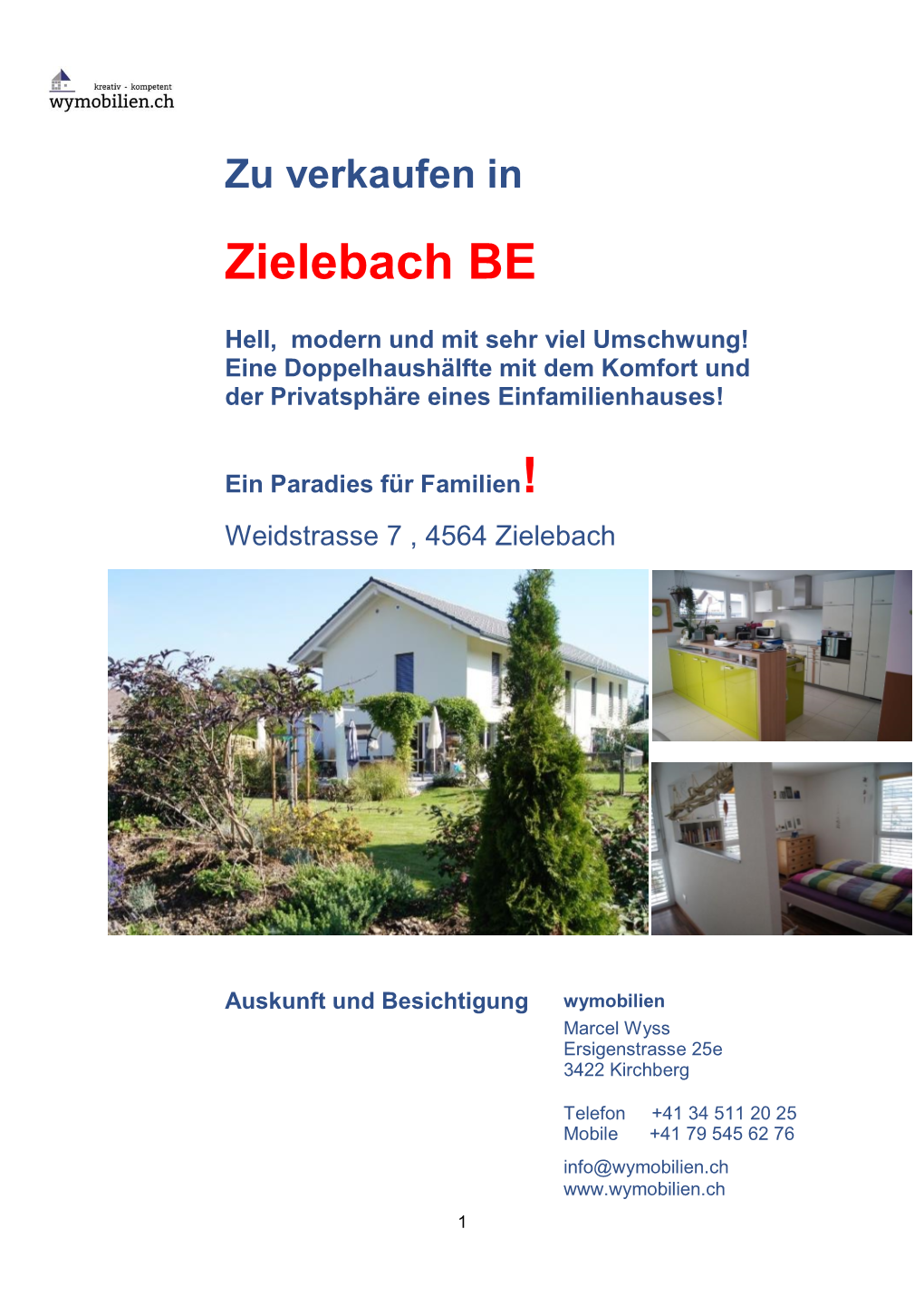 Zielebach BE