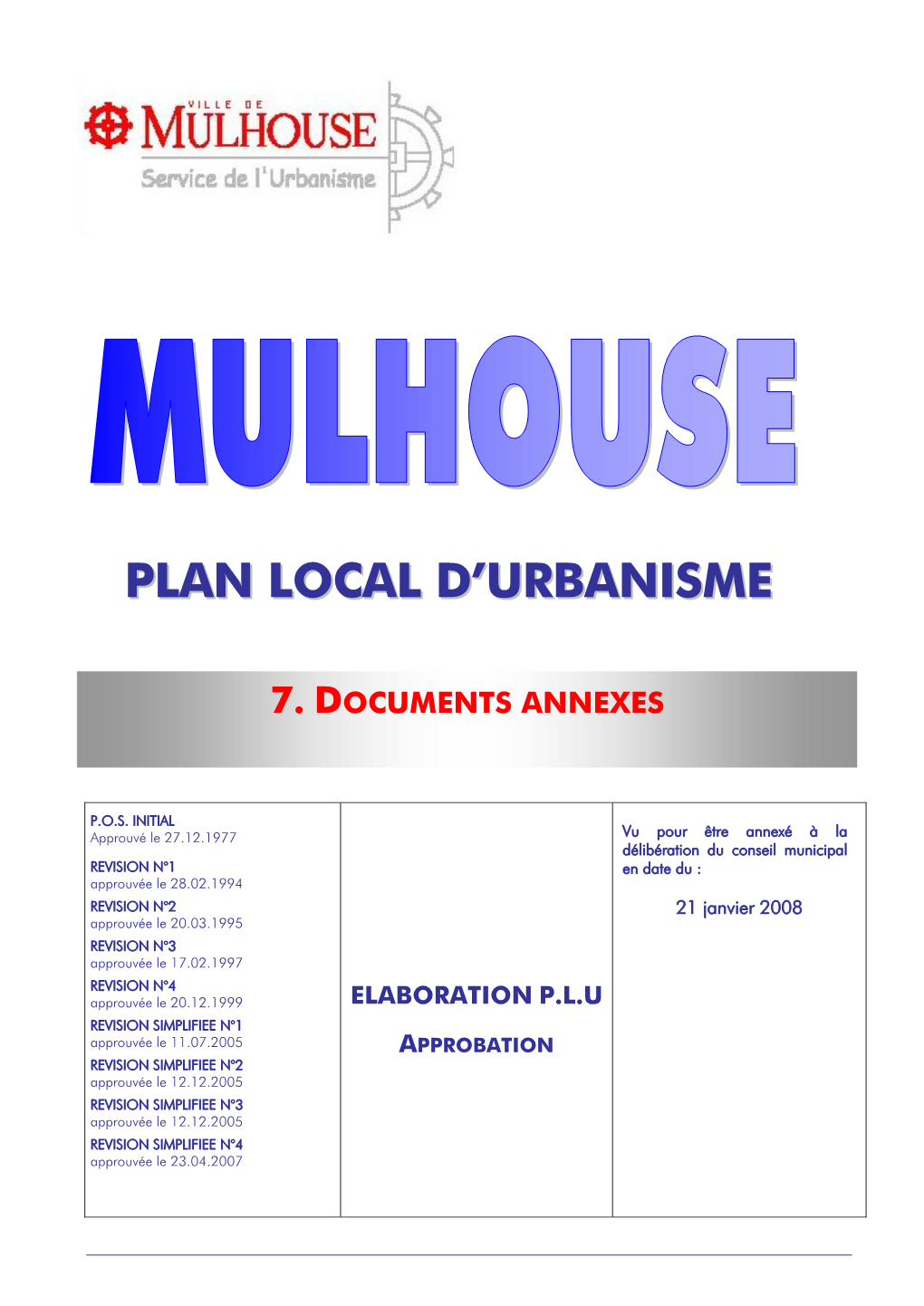 Plan Local D'urbanisme Rapport De Présentation 1