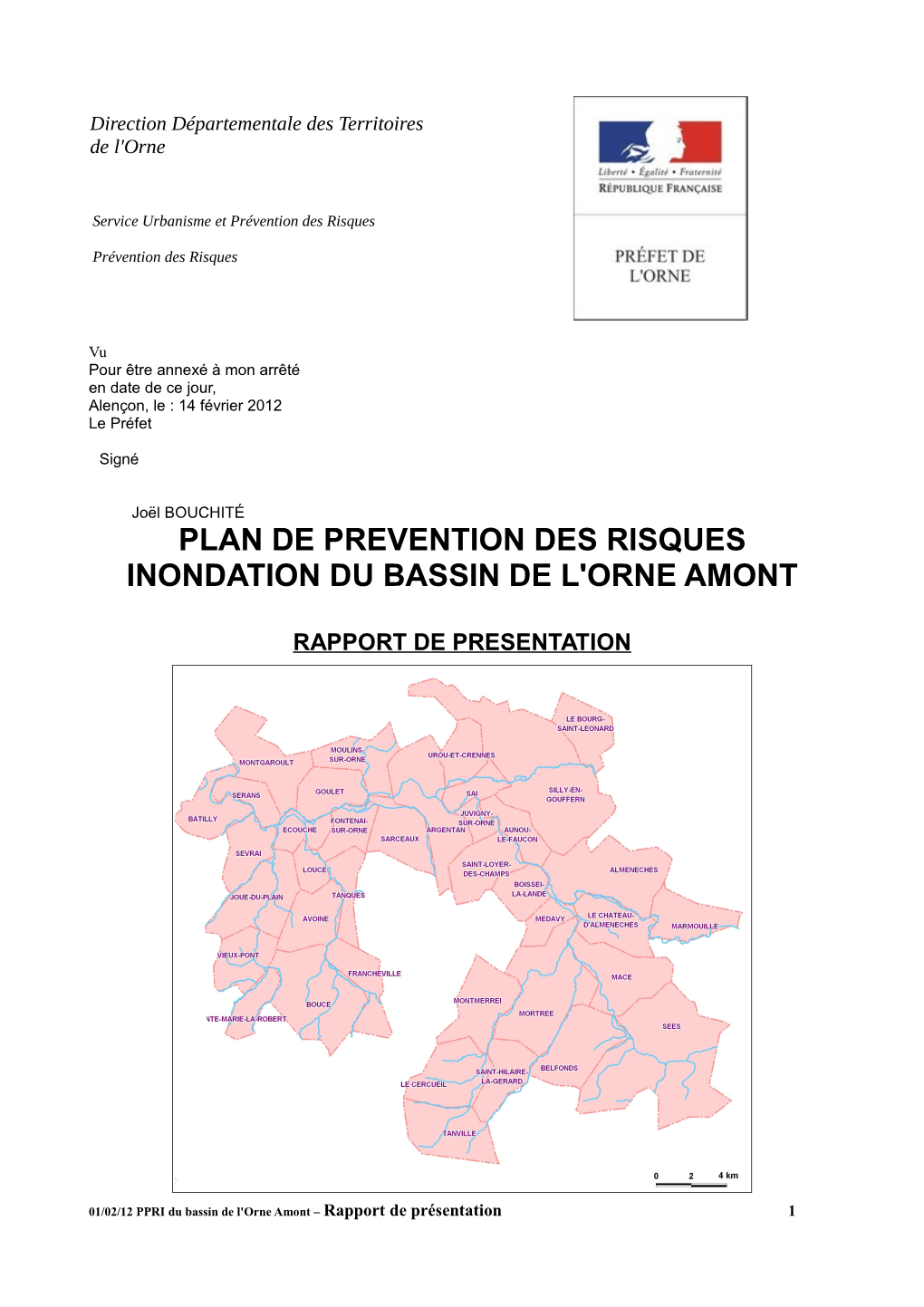 Rapport De Présentation 1 SOMMAIRE