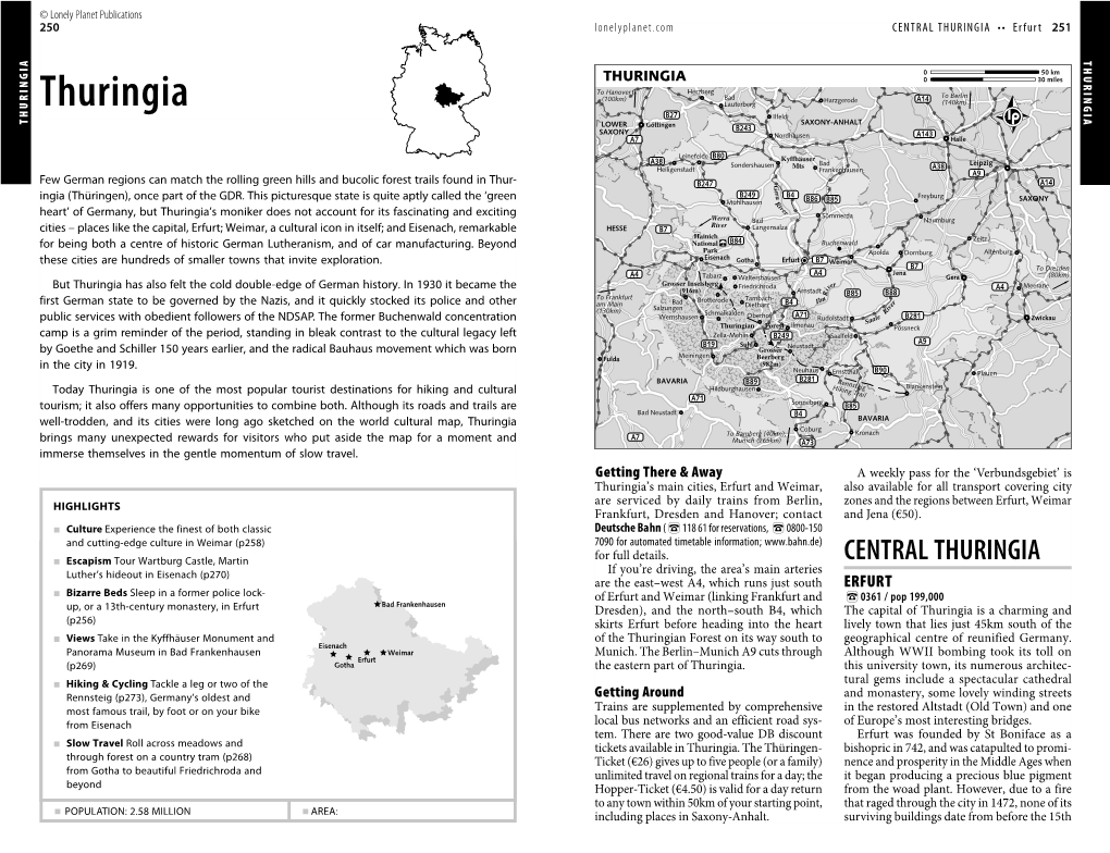 THURINGIA Immerse Themselves Inthegentlemomentumofslowtravel