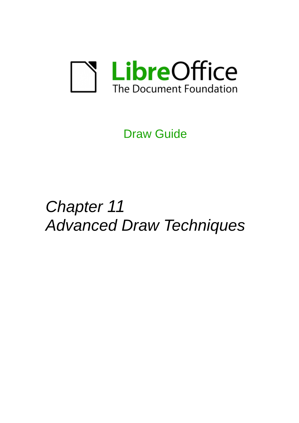 Chapter 11 Advanced Draw Techniques Copyright