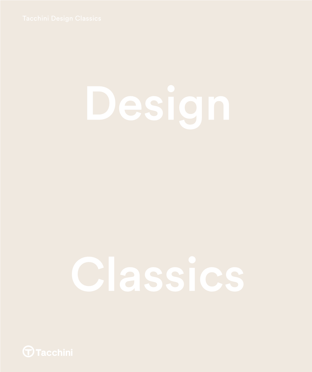 Tacchini Design Classics