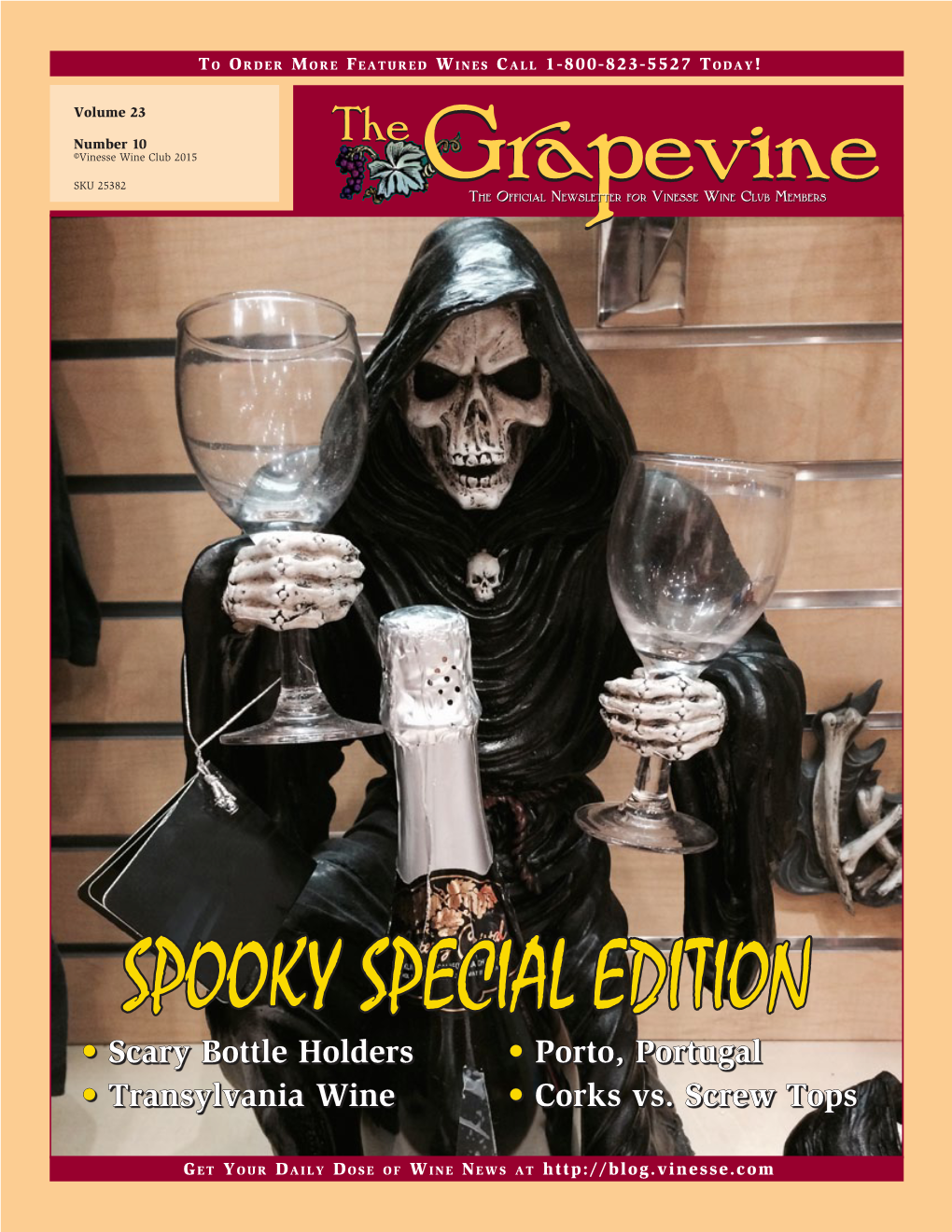 SPOOKY SPECIAL EDITION • Scary Bottle Holders • Porto, Portugal • Transylvania Wine • Corks Vs