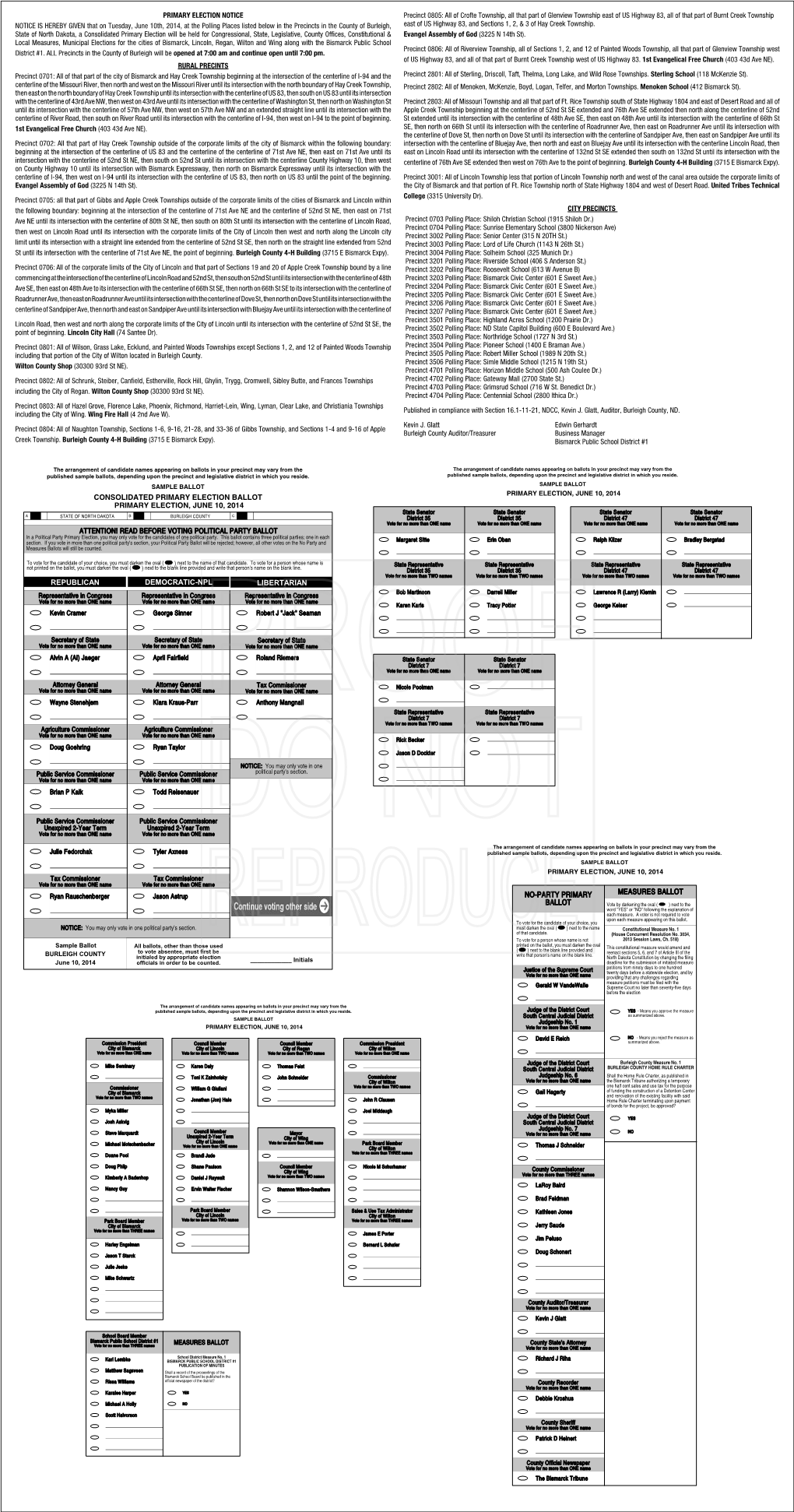 No-Party Primary Ballot Measures