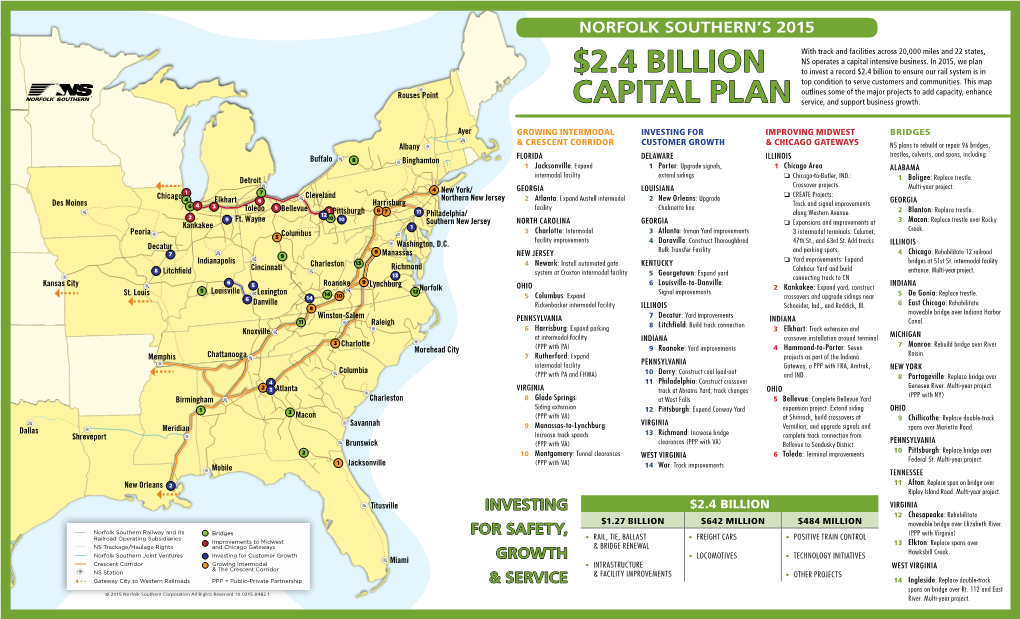 $2.4 Billion Capital Plan