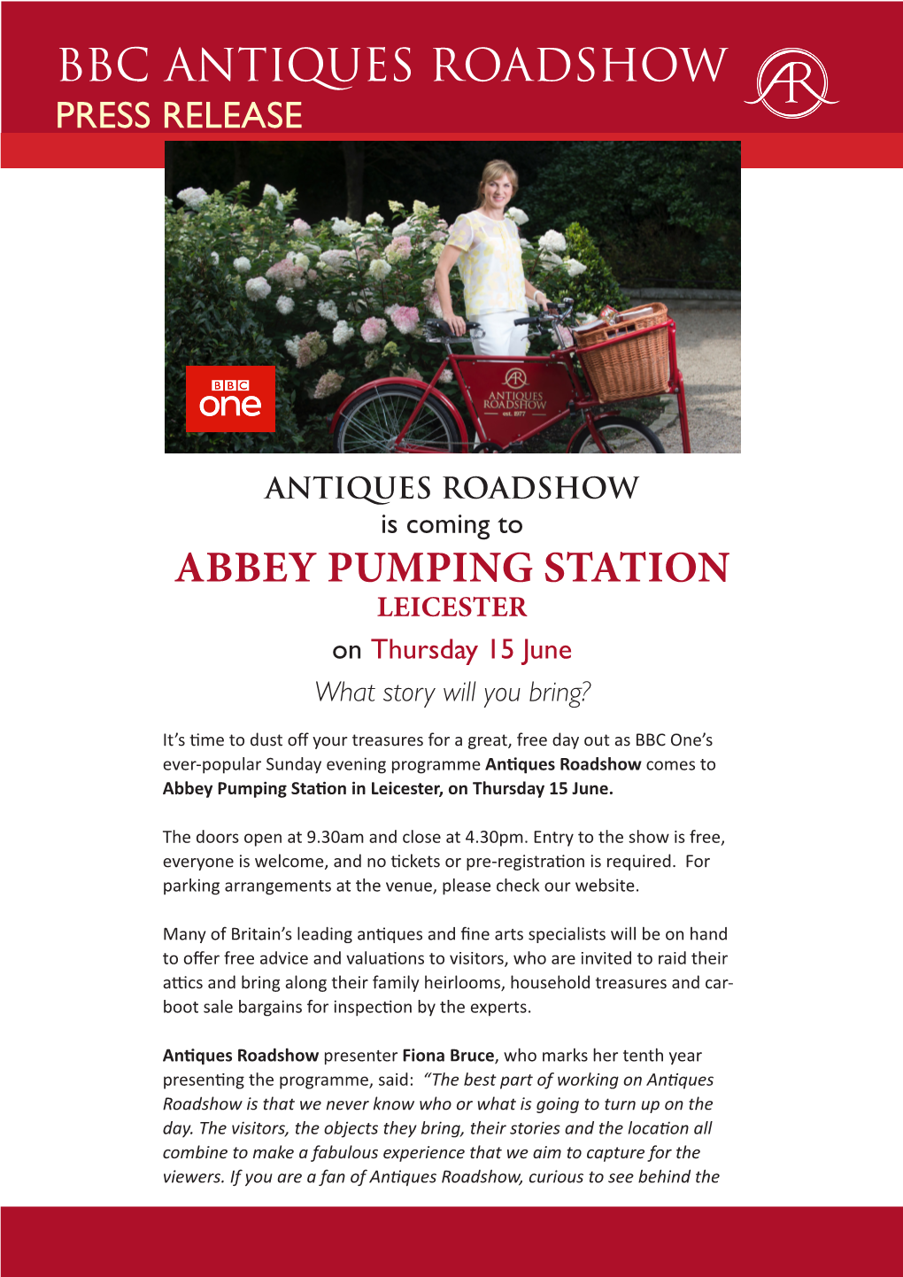 Bbc Antiques Roadshow Abbey Pumping Station