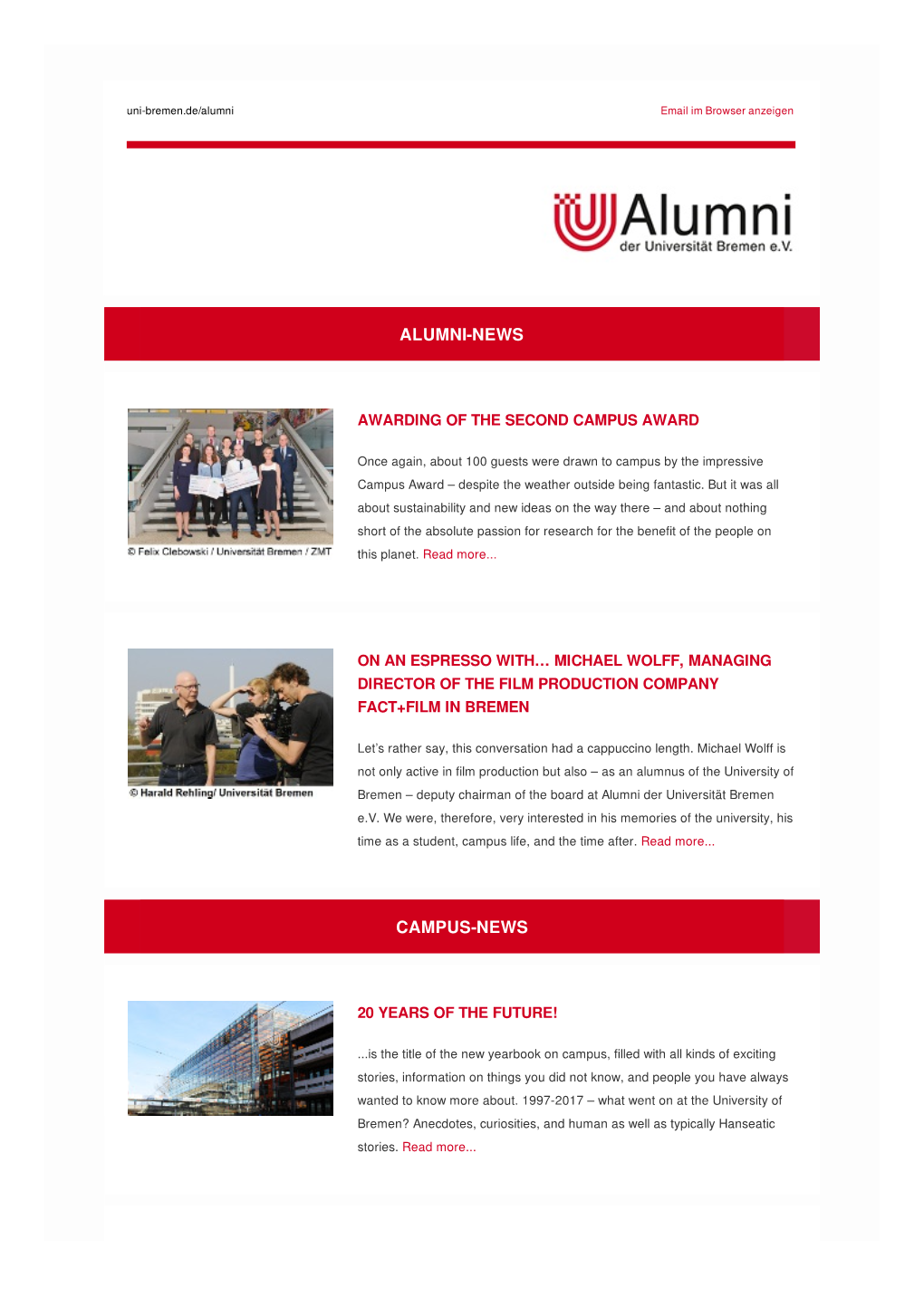 Alumni-News Campus-News