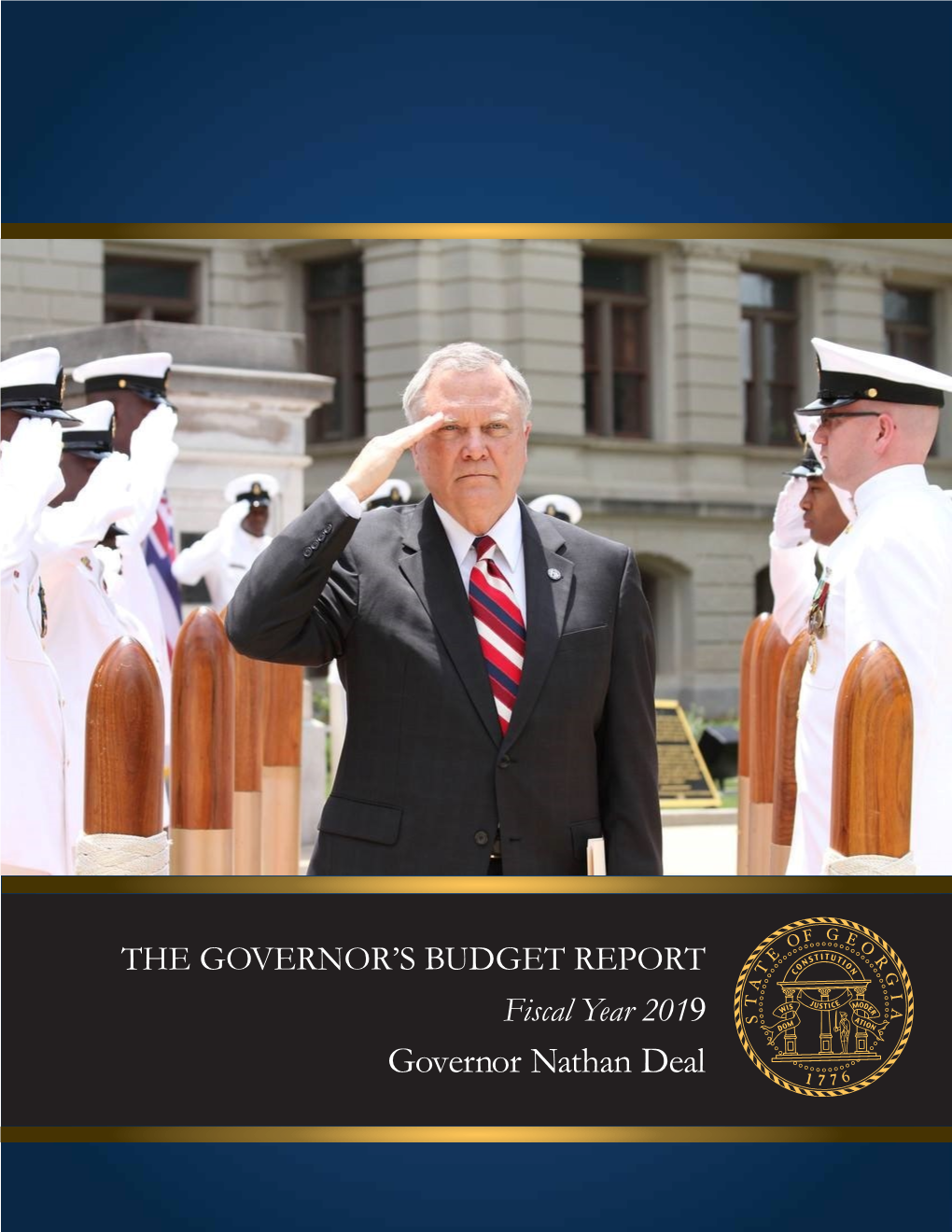 FY 2019 Governor's Budget Report