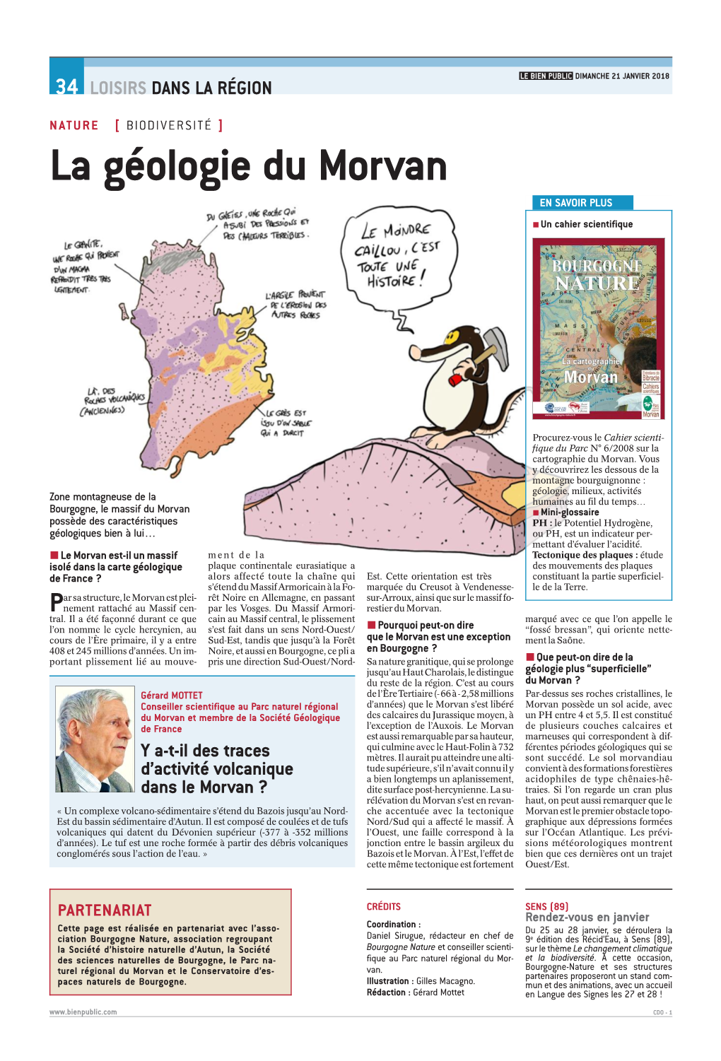 La Géologie Du Morvan EN SAVOIR PLUS N Un Cahier Scientifique