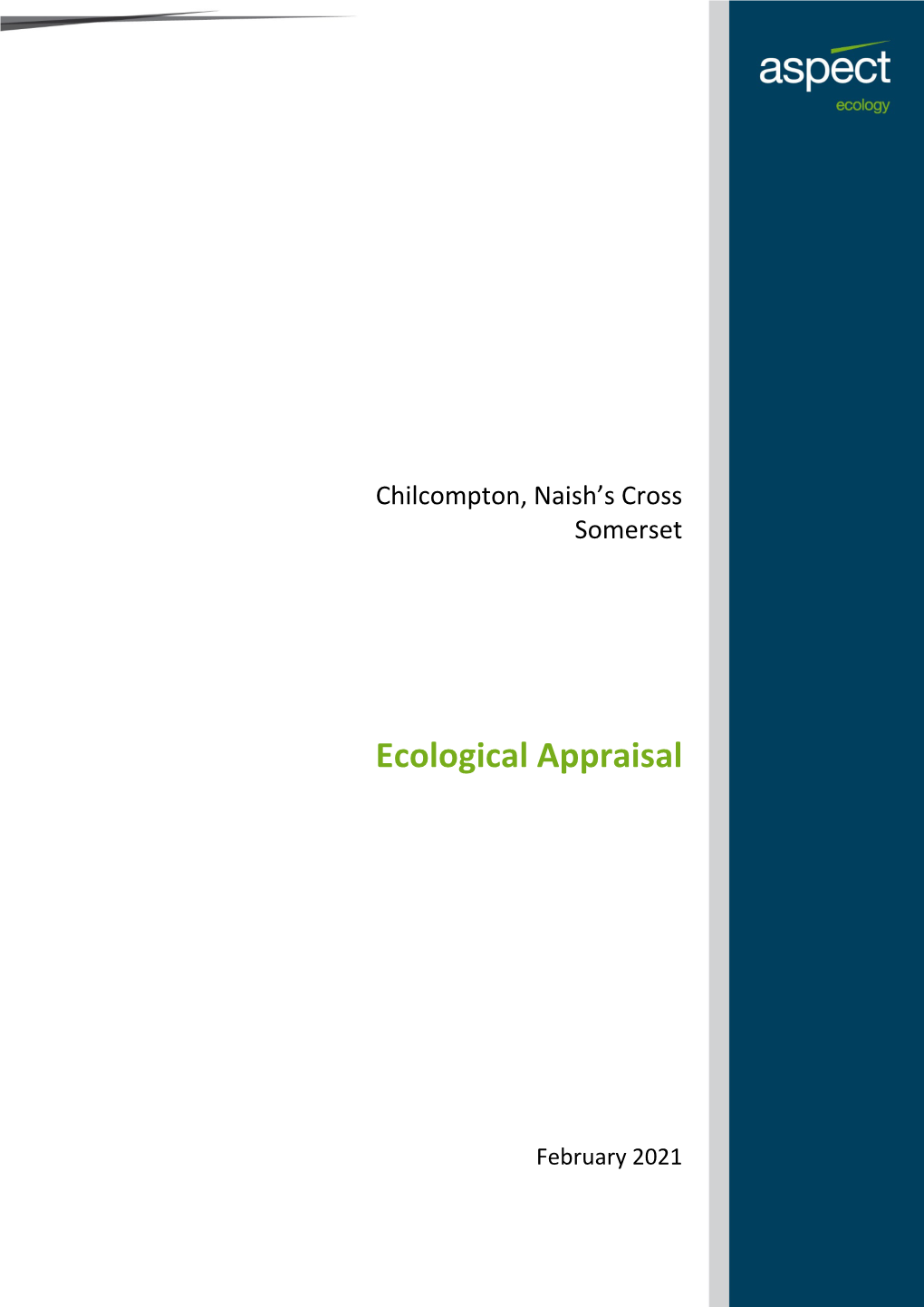 Ecological Appraisal
