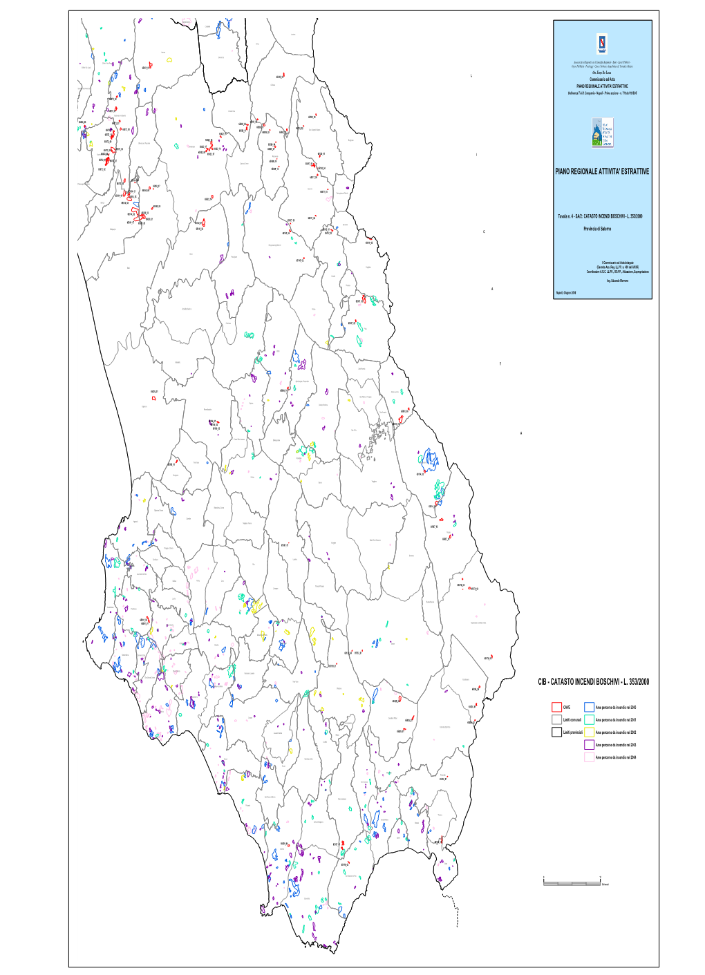 Cib - Catasto Incendi Boschivi - L