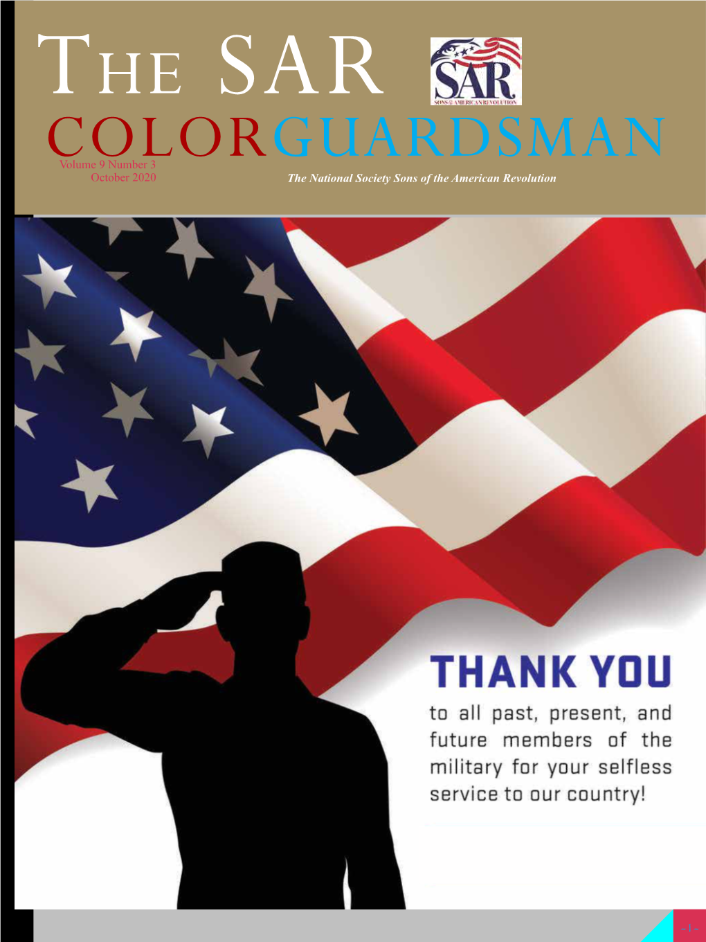 SAR Color Guardsman of the Year