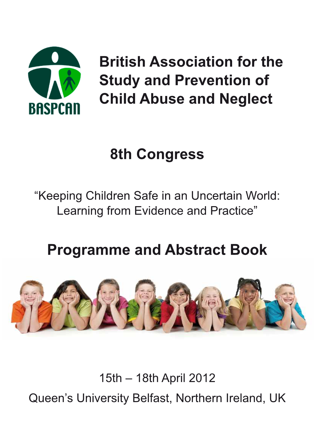 8Th Congress Programme and Abstract Book British Association For