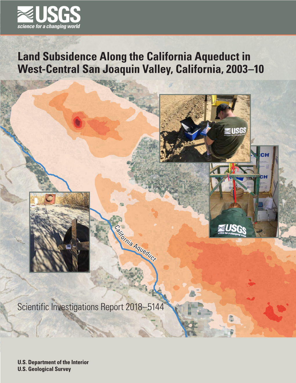 SIR 2018–5144: Land Subsidence Along the California Aqueduct In