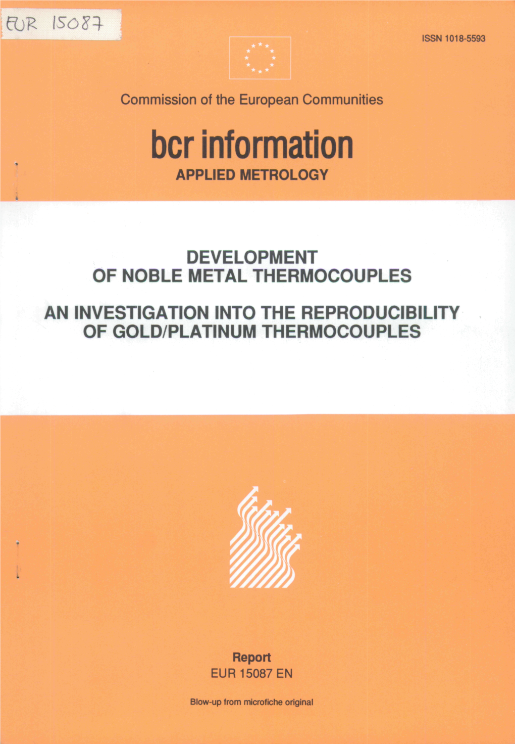 An Investigation Into the Reproducibility of Gold/Platinum Thermocouples