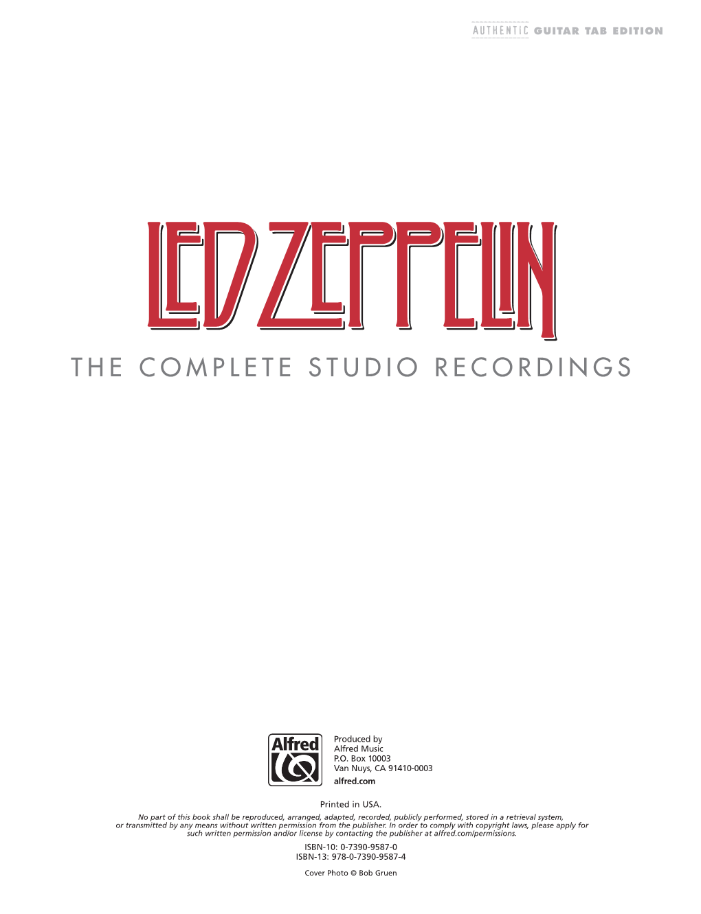 The Complete Studio Recordings