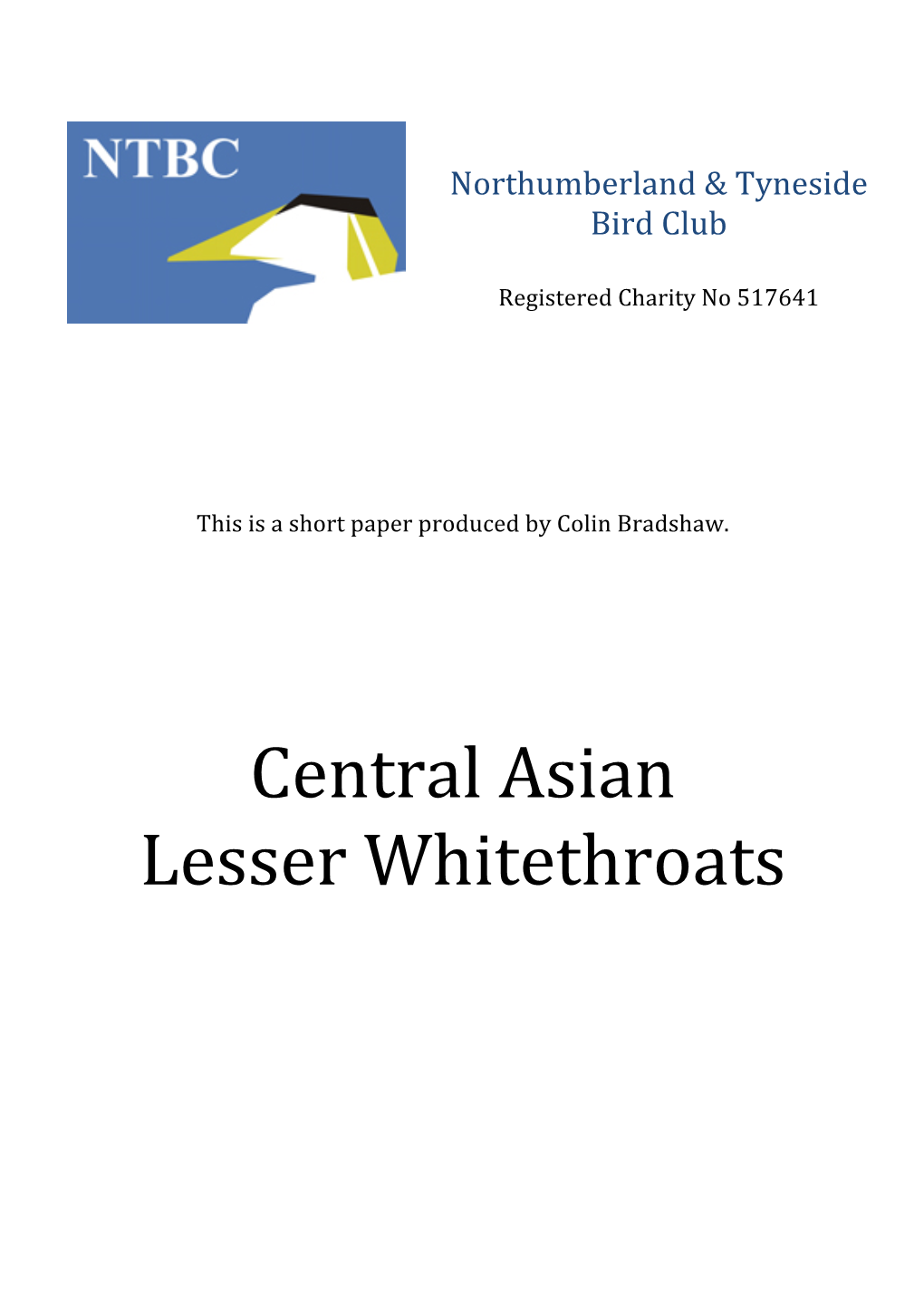 Central Asian Lesser Whitethroats