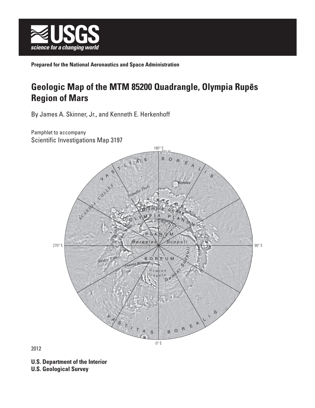 USGS Scientific Investigations Map 3197