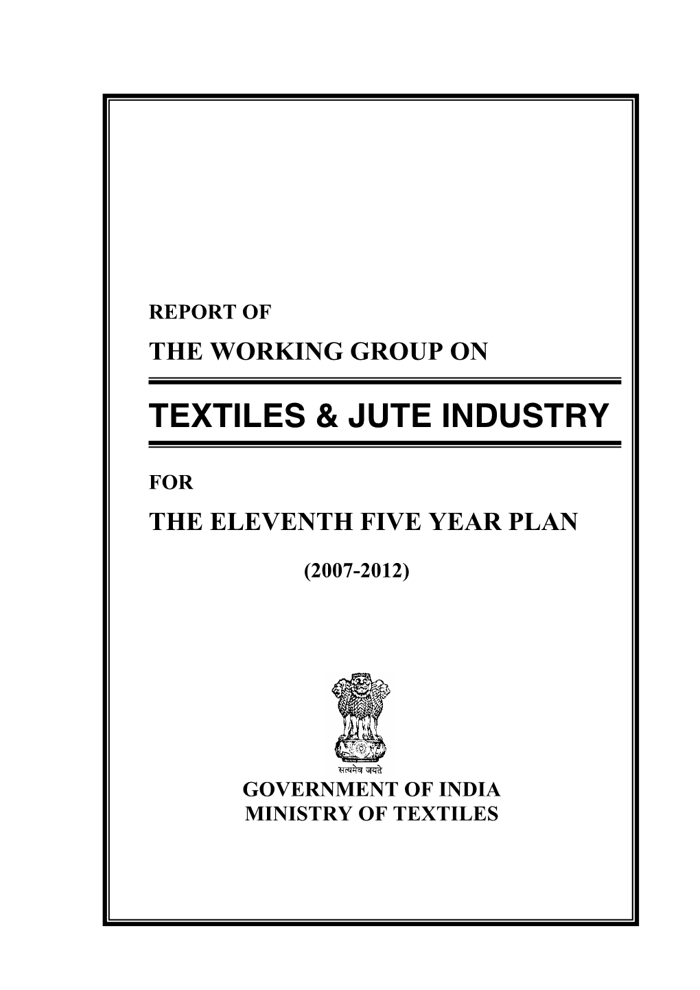 Textiles & Jute Industry