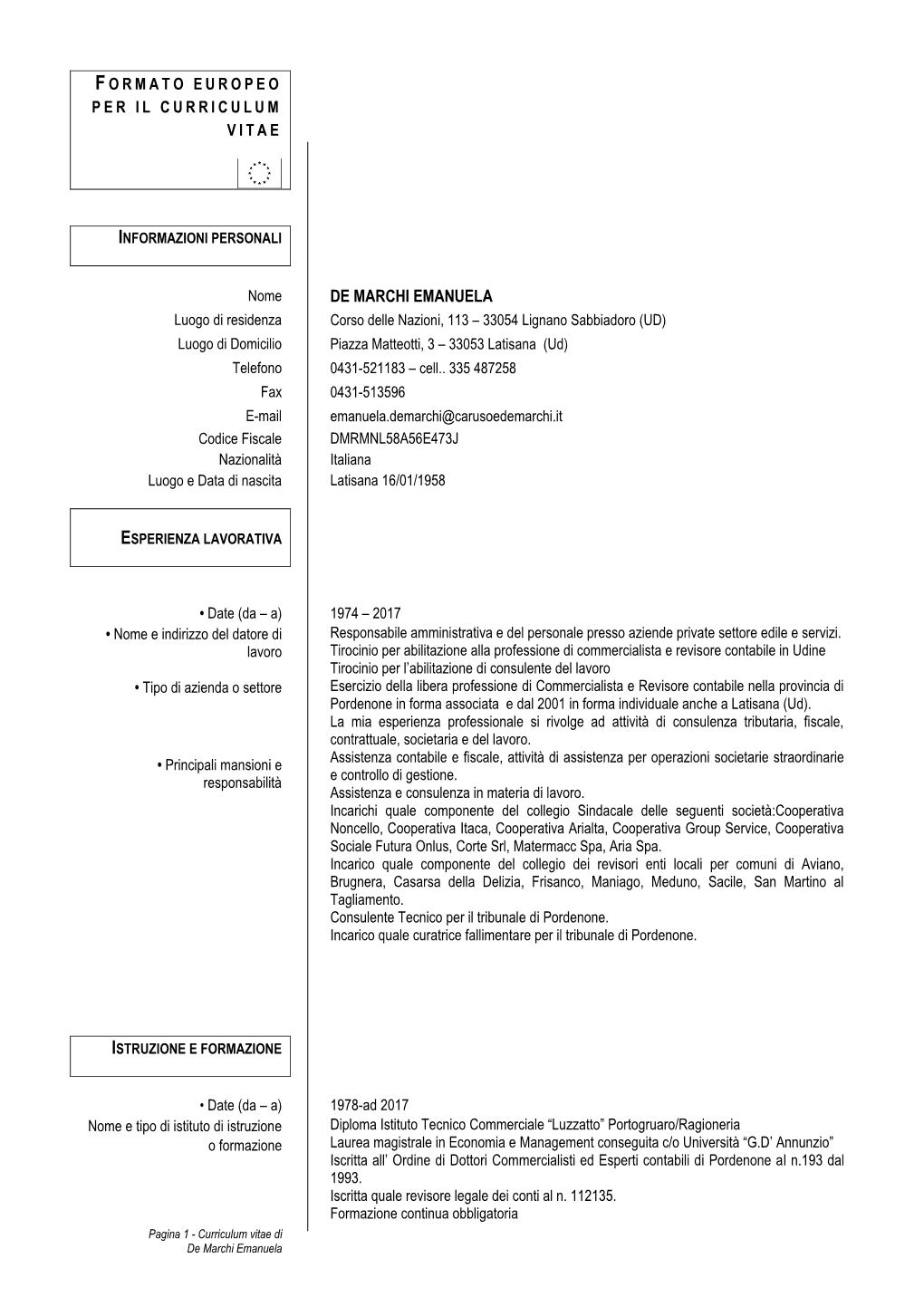 CV De Marchi Emanuela.Pdf