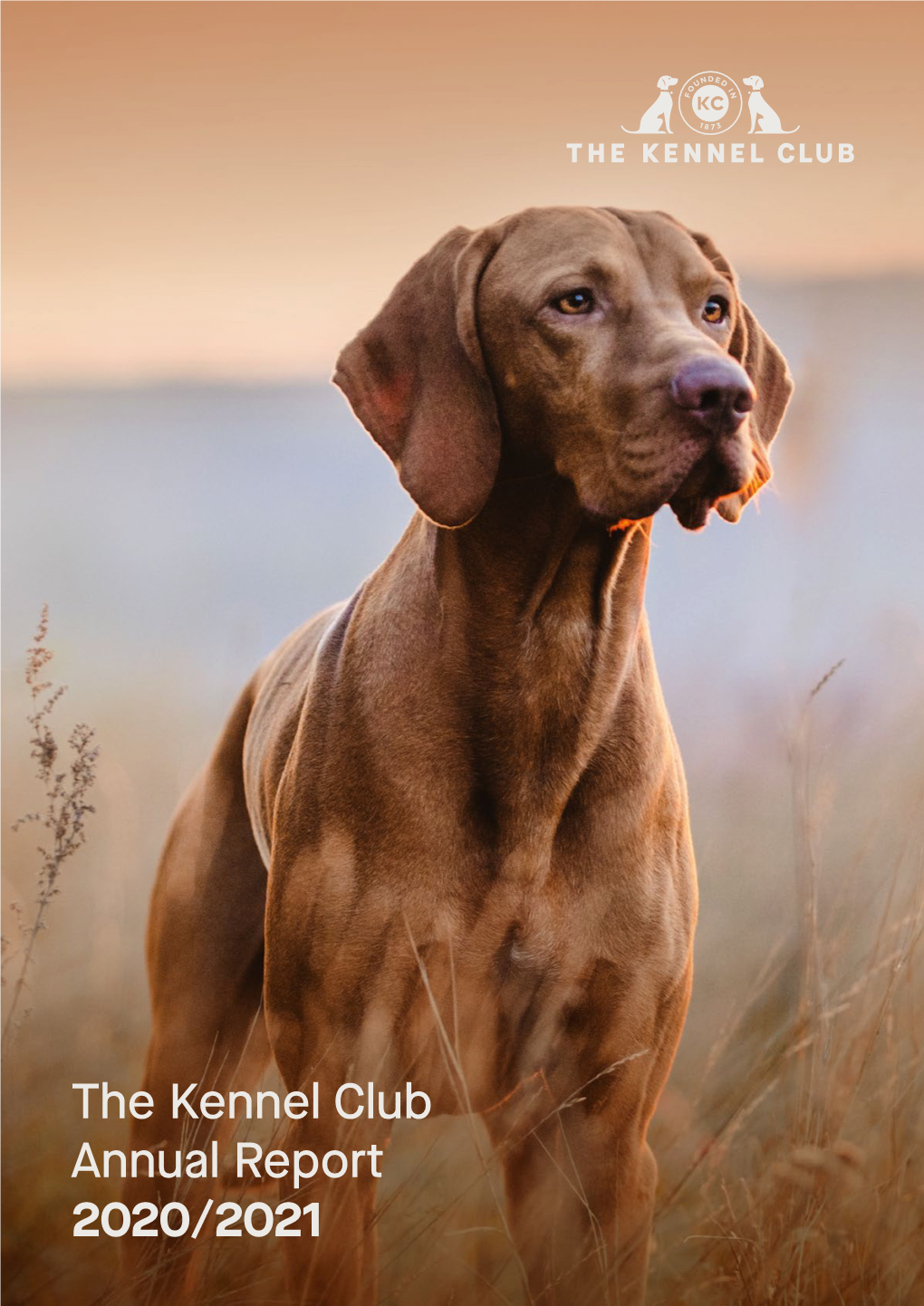 The Kennel Club Annual Report 2020/2021 a Message from the Chairman and Chief Executive of the Kennel Club