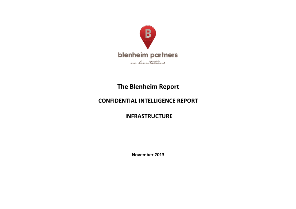 The Blenheim Report