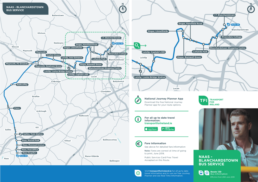 Naas - Blanchardstown M3 Bus Service