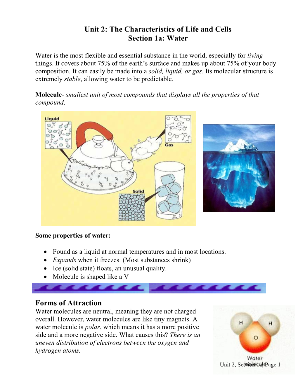 Reading the Table of Elements