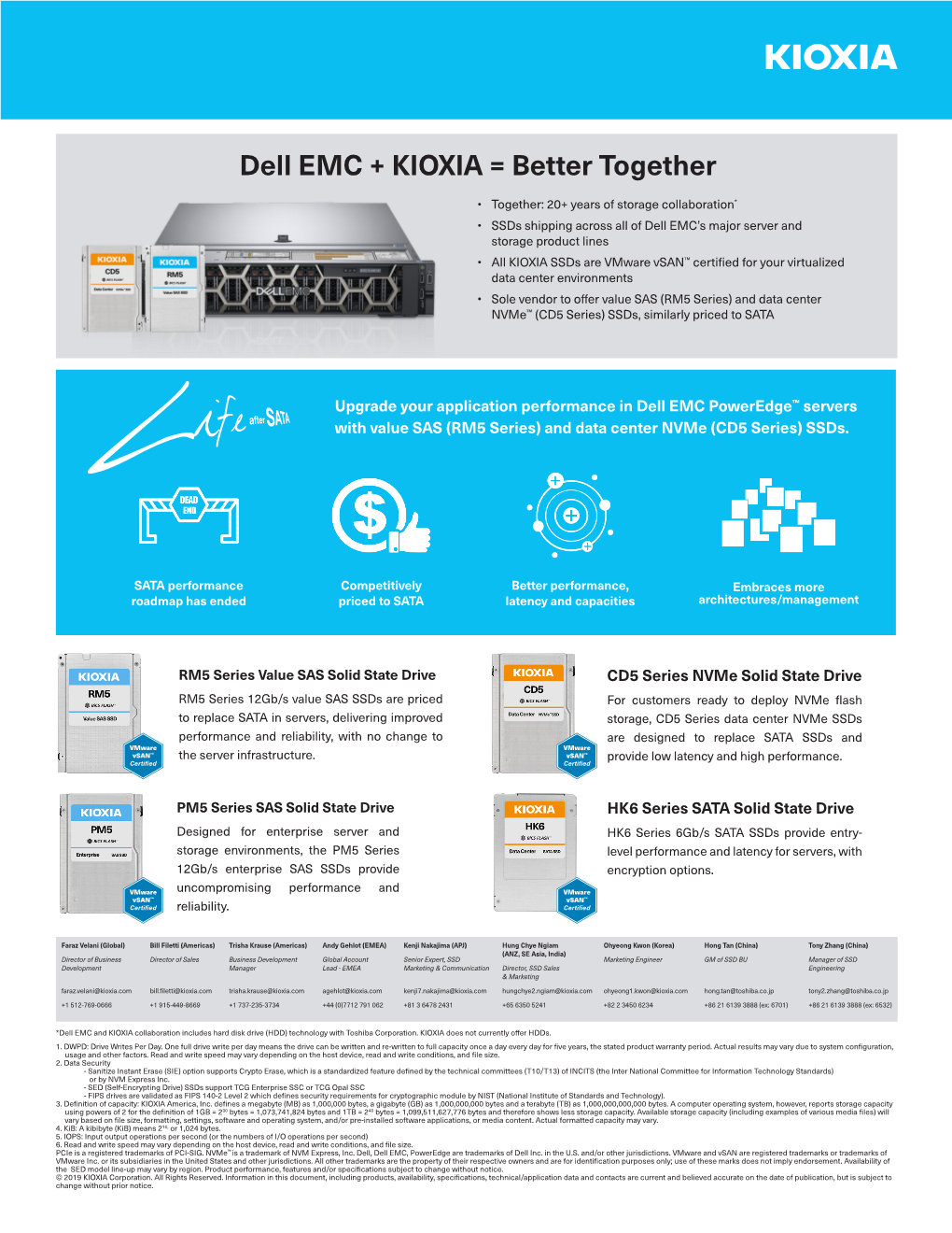 Dell EMC + KIOXIA = Better Together