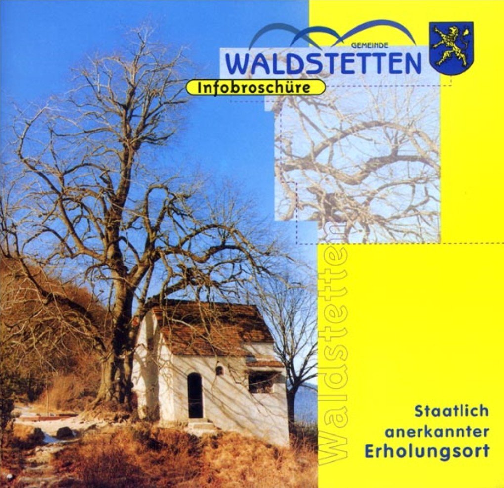 WALDSTETTEN Grußwort Des Bürgermeisters