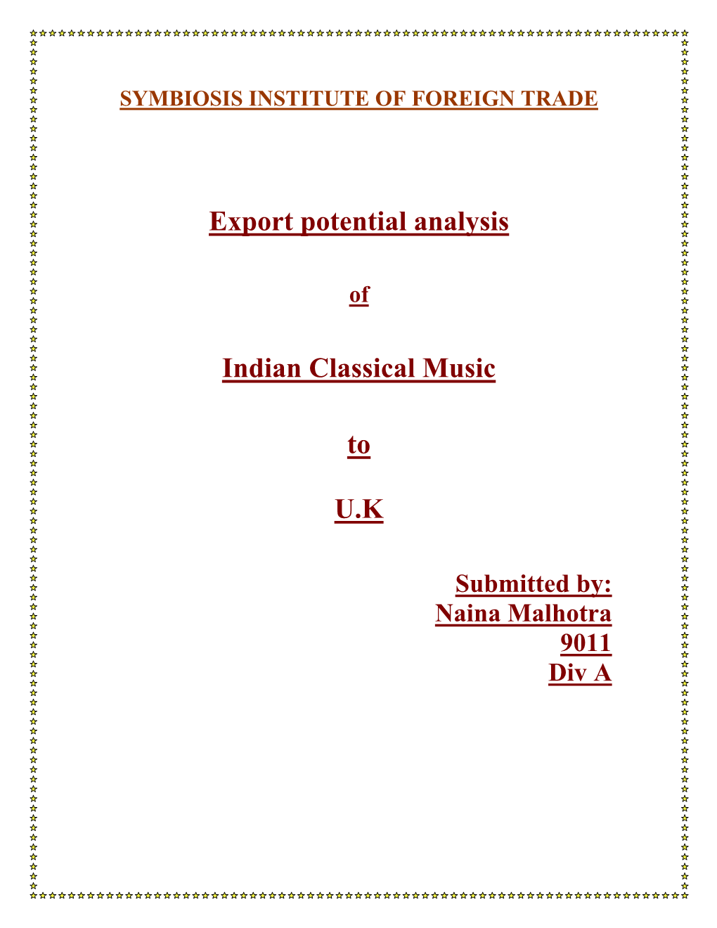 In Indian Classical Music