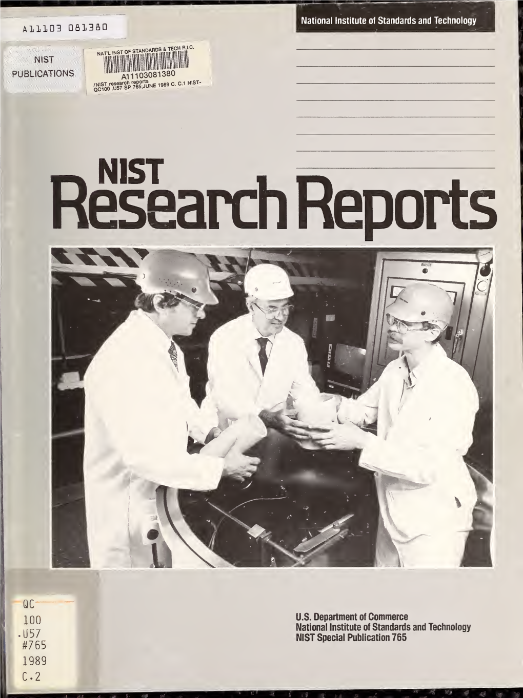 NIST Research Reports