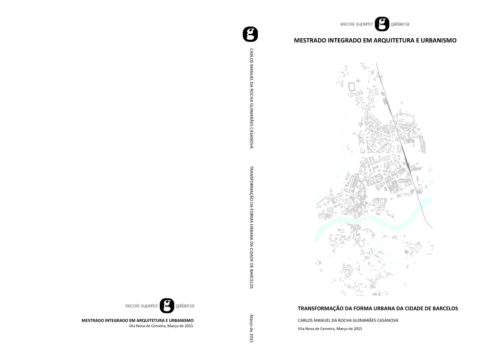 Mestrado Integrado Em Arquitetura E Urbanismo