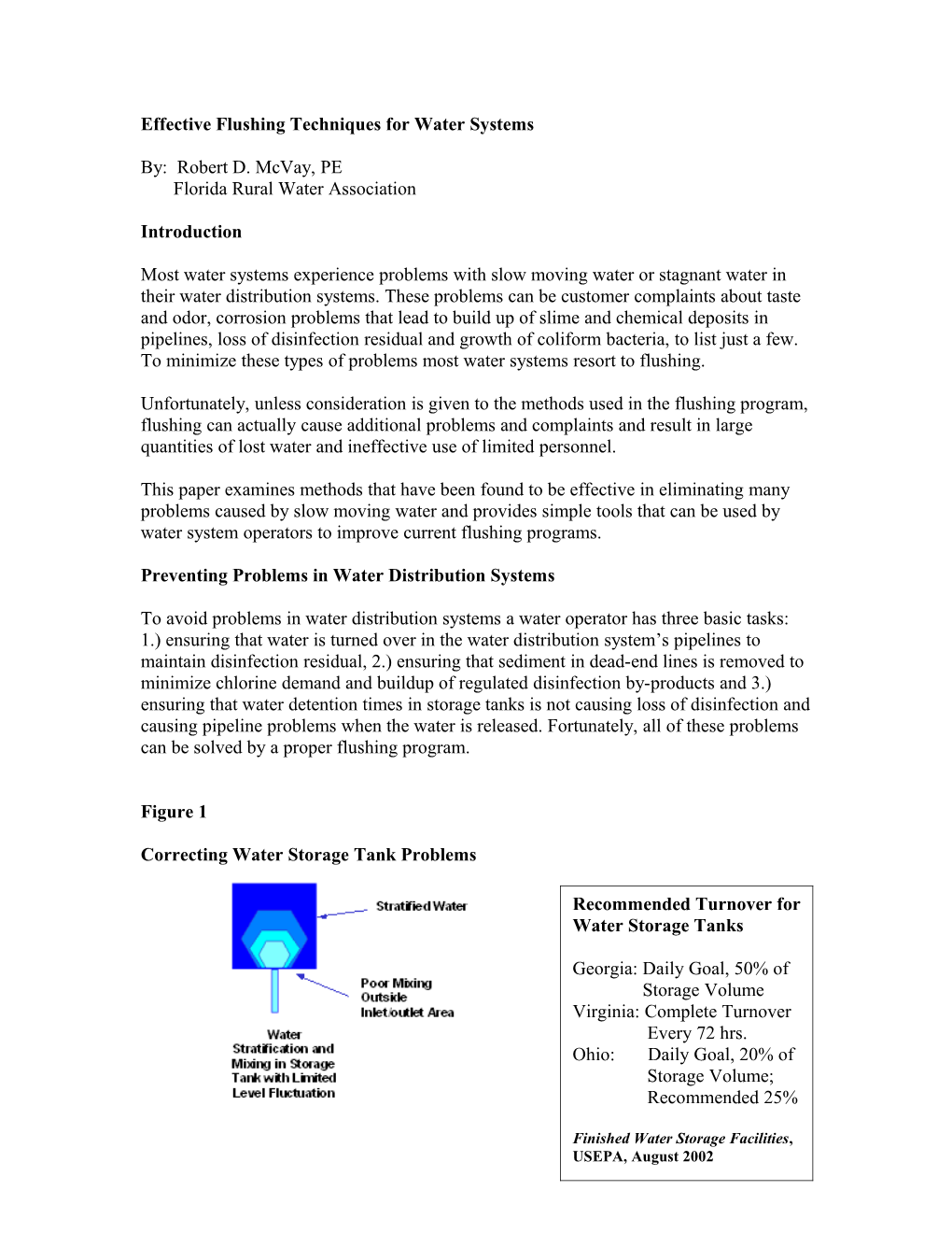 Effective Flushing Techniques For Water Systems