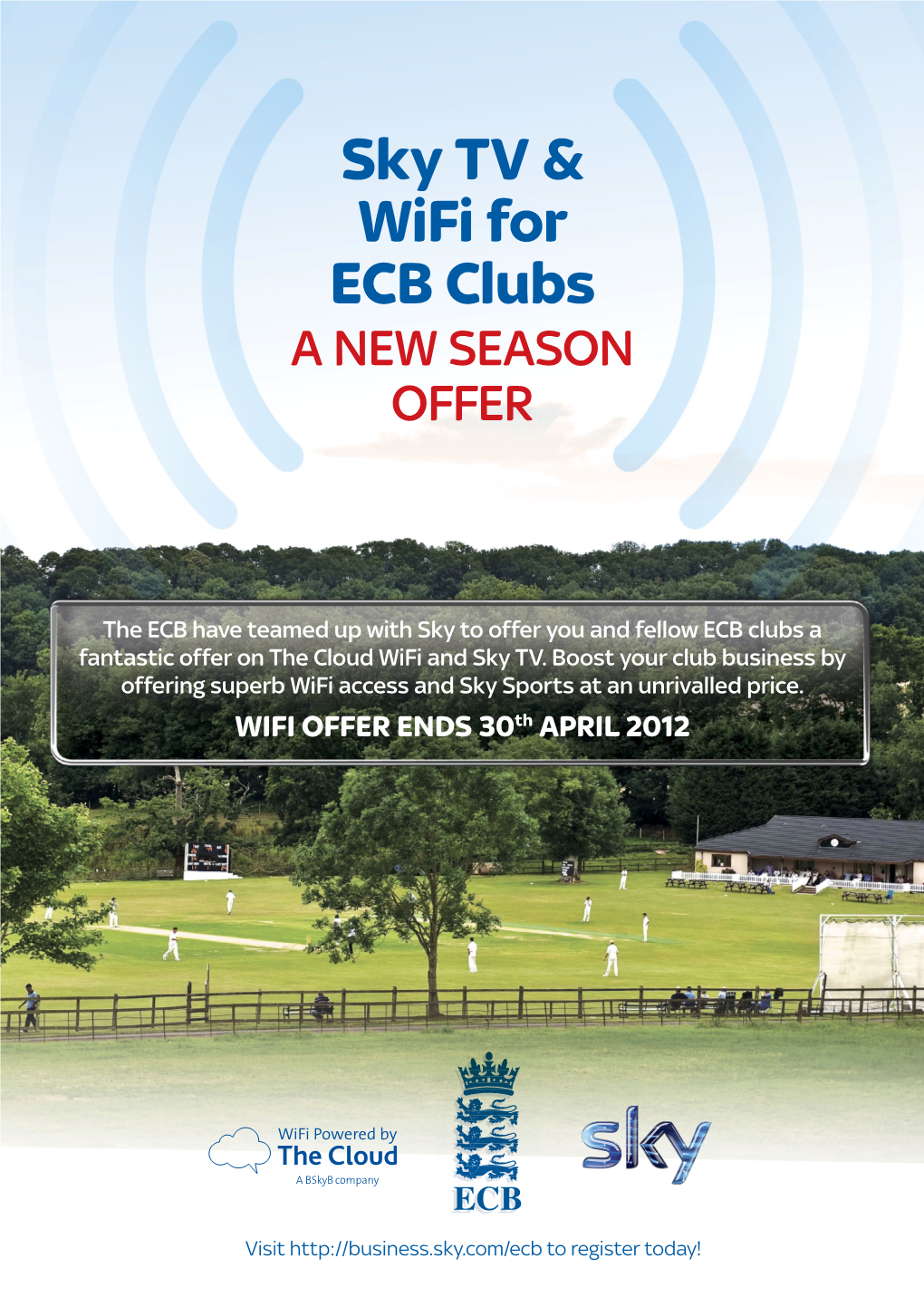 Sky TV & Wifi for ECB Clubs