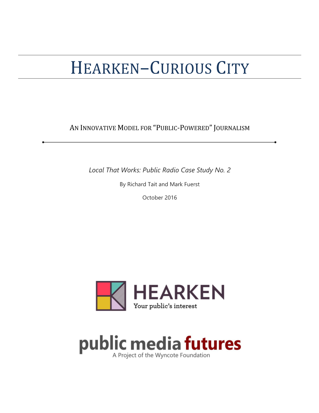 Hearken–Curious City