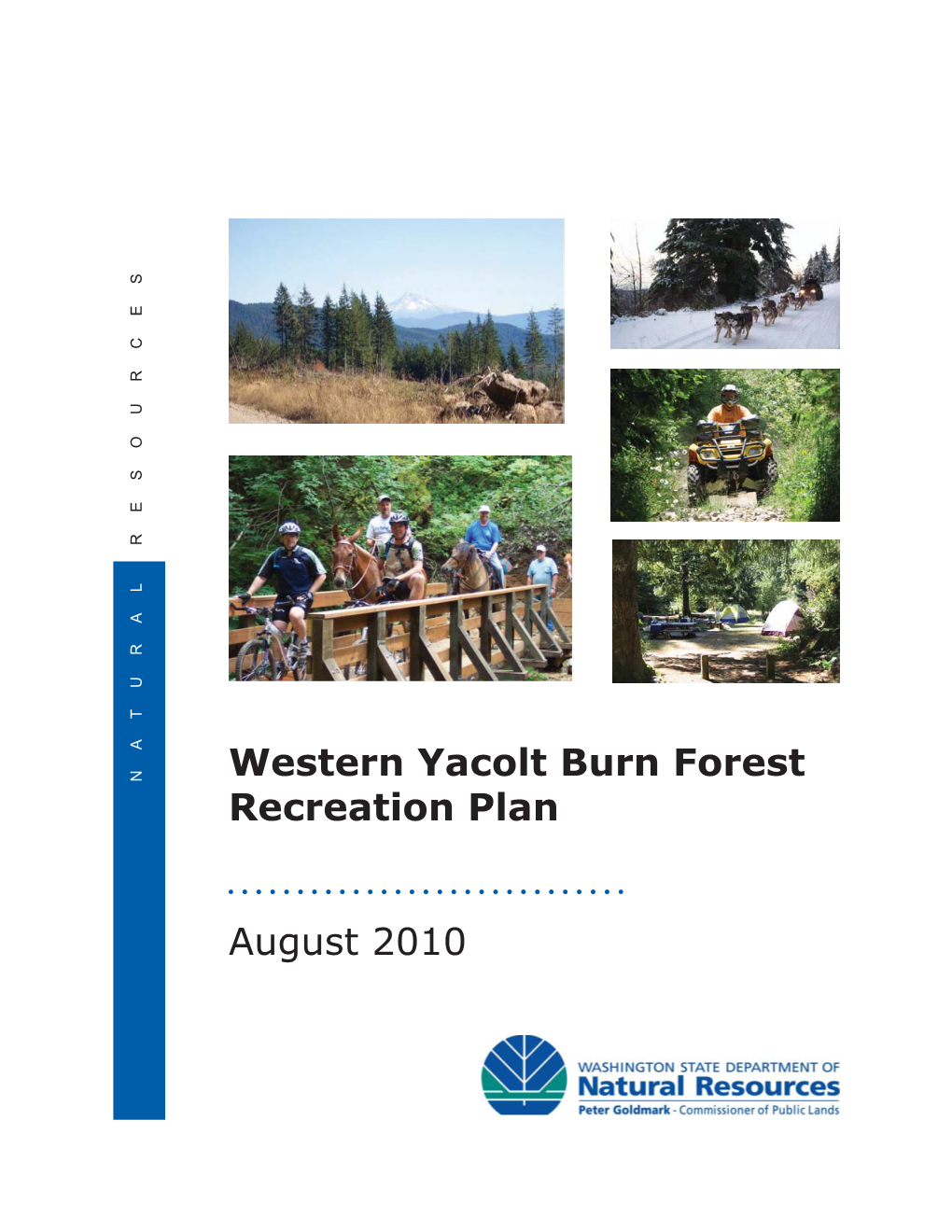 Western Yacolt Burn Forest Recreation Plan August 2010