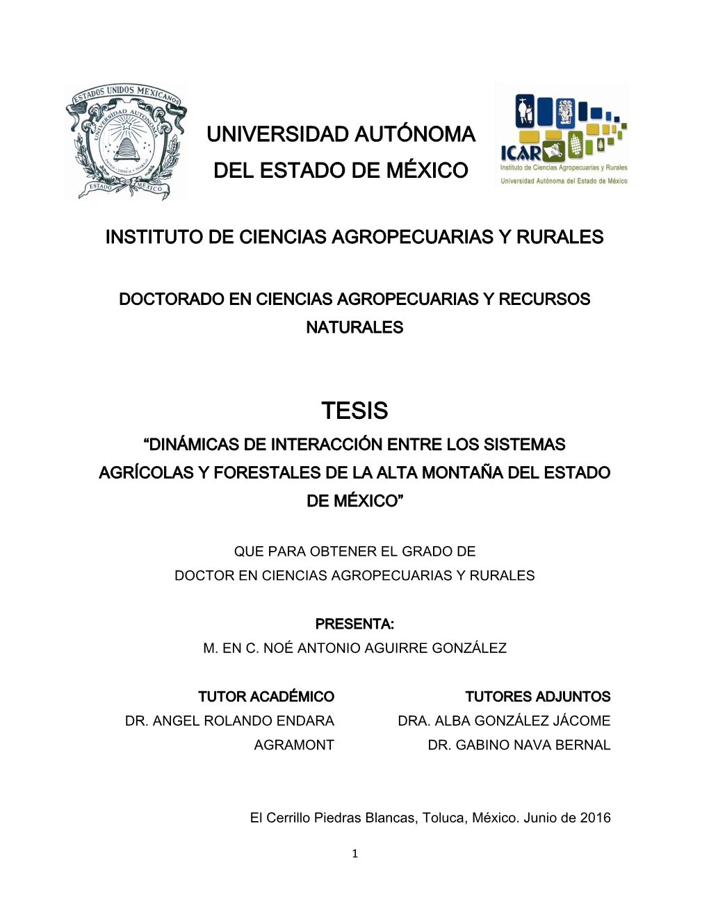 Universidad Autónoma Del Estado De México