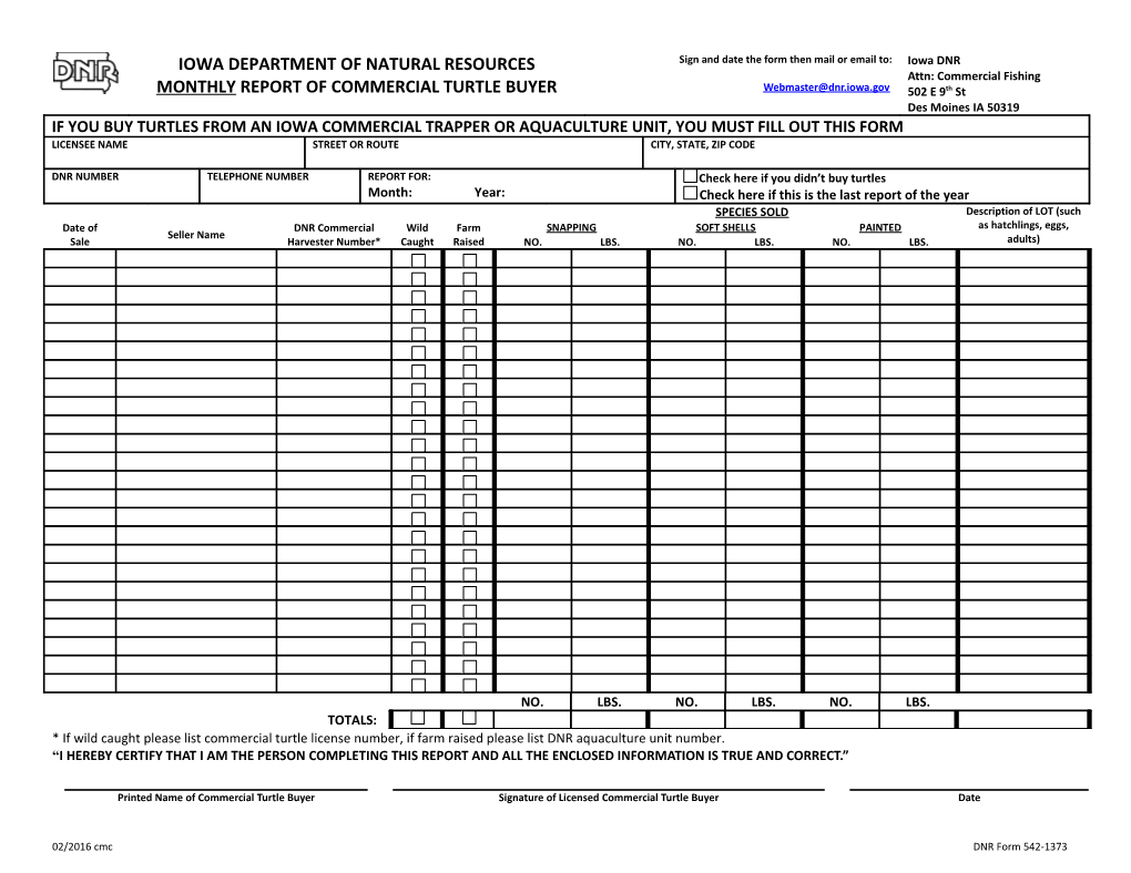 Iowa Department of Natural Resources s3