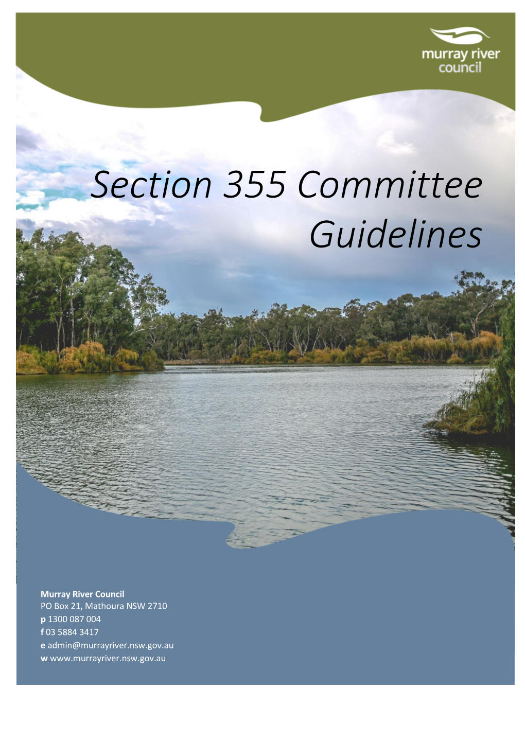 Attachment Murray River Council Section 355