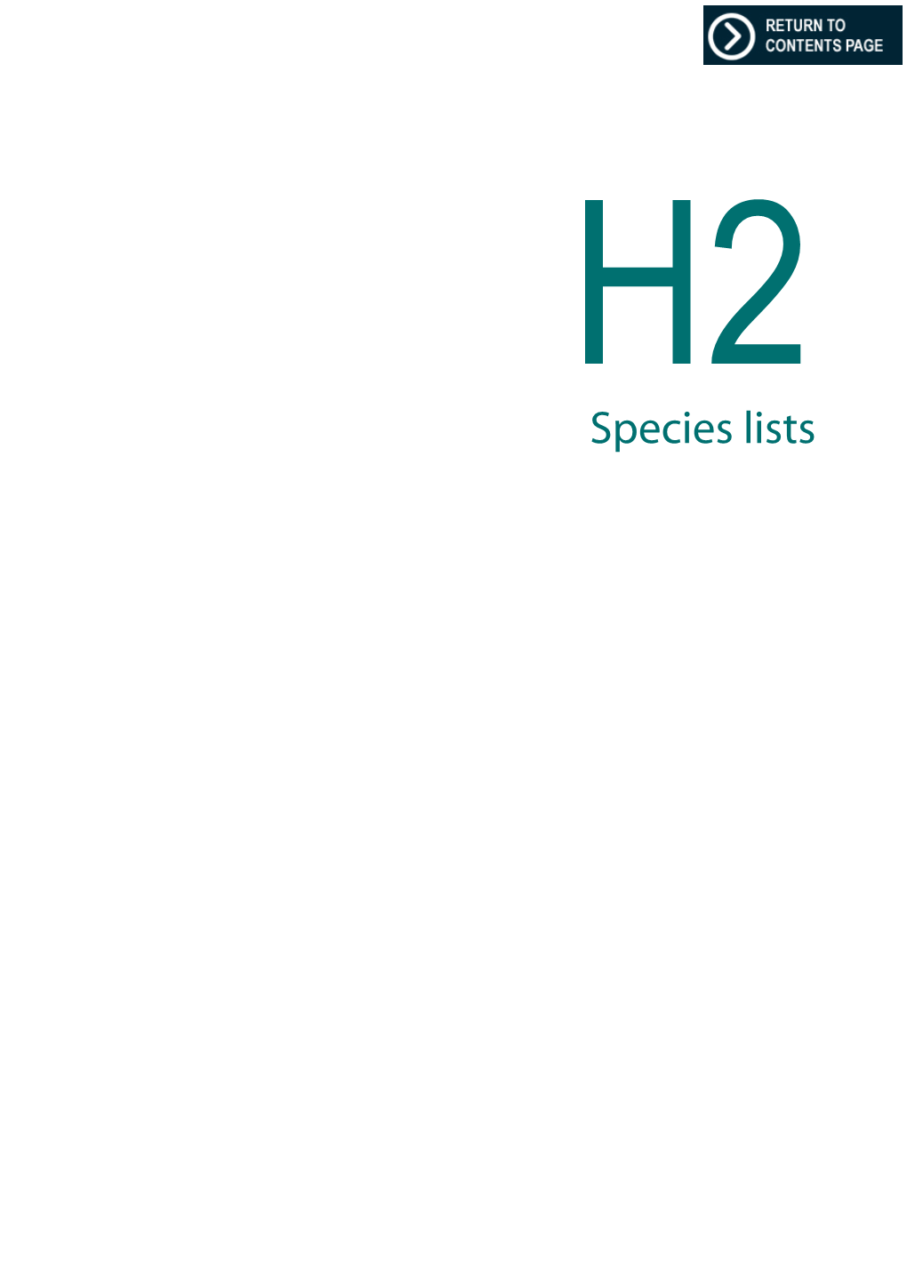 H2 Species Lists