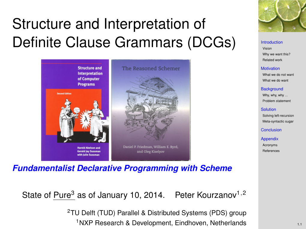 Fundamentalist Declarative Programming with Scheme