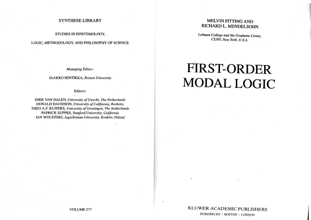 First-Order Modal Logic, Most Decidedly, Is Not Just Propositional Modal Logic Plus Classical Quantifier Machinery