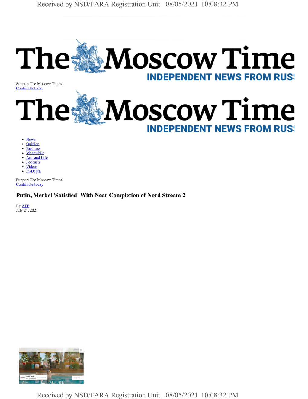 The* Moscow Time Them Moscow Time