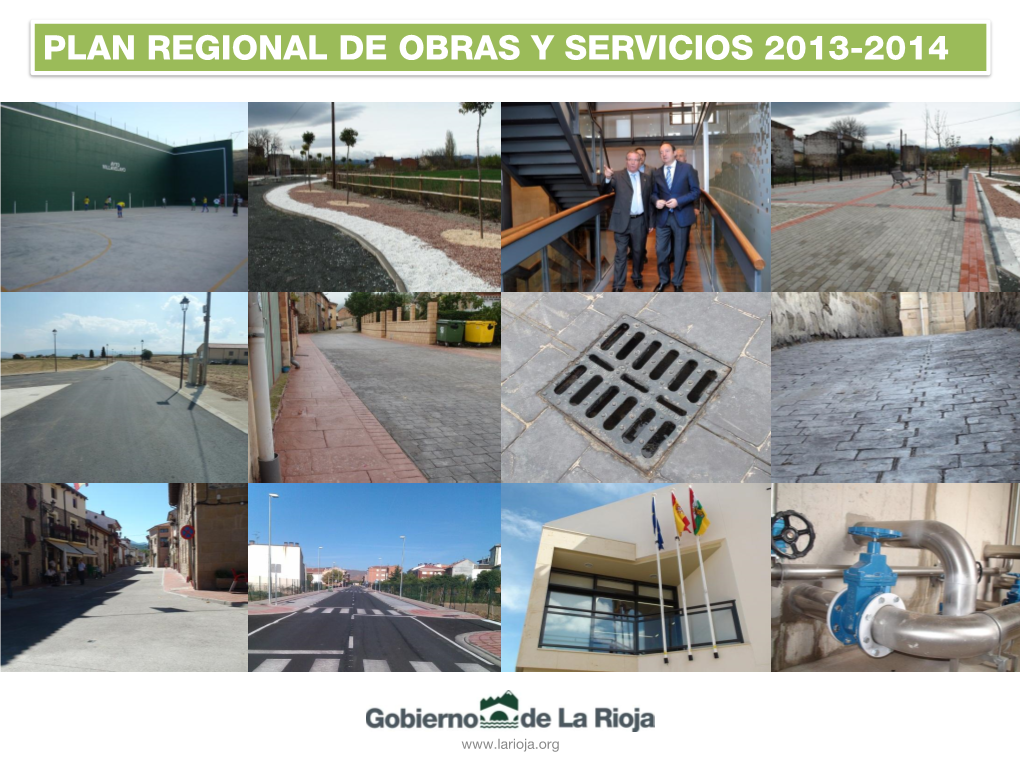 Plan Regional De Obras Y Servicios 2013-2014