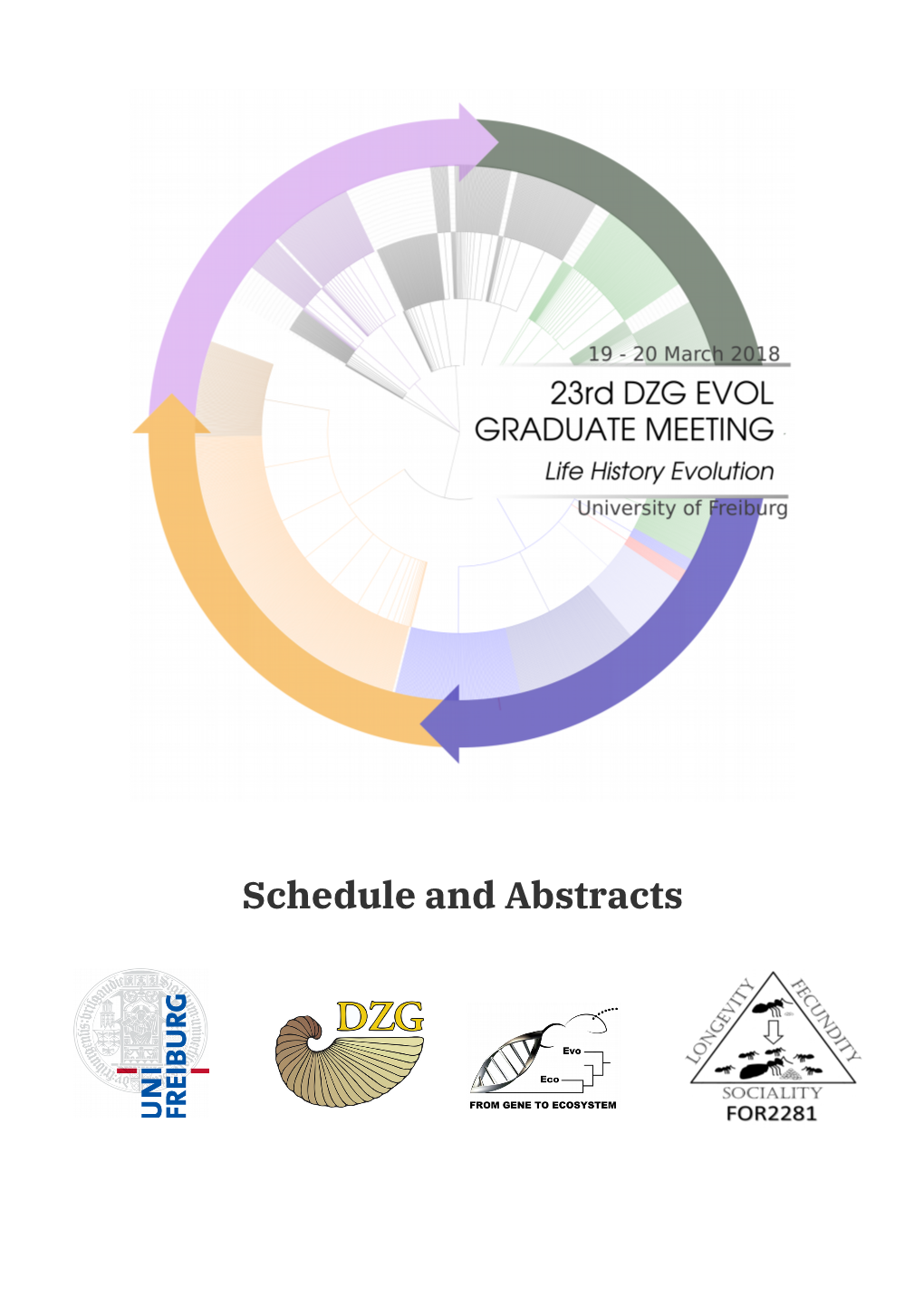 Schedule and Abstracts Schedule